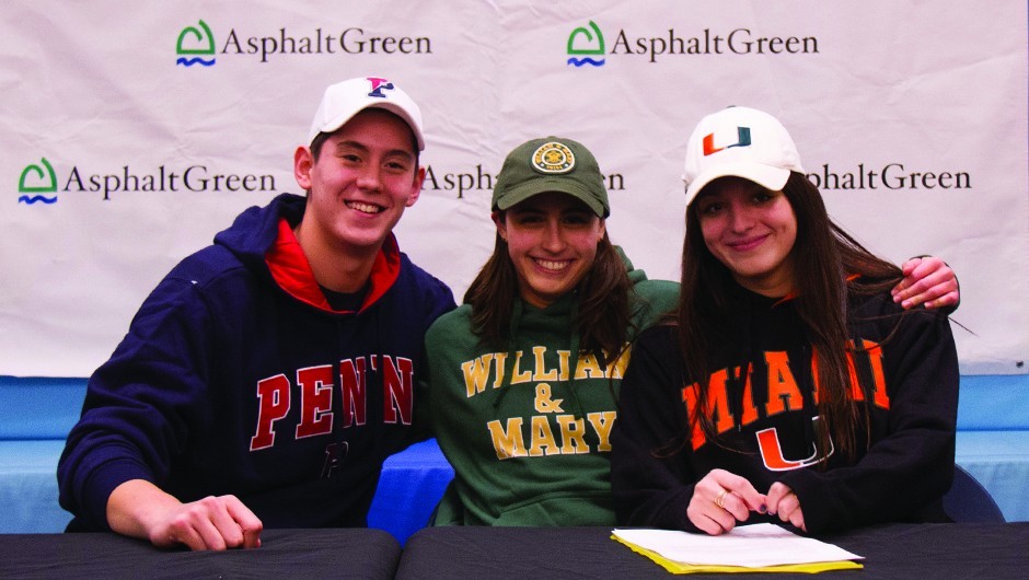 Trio of AGUA Athletes Commit to Swimming in College