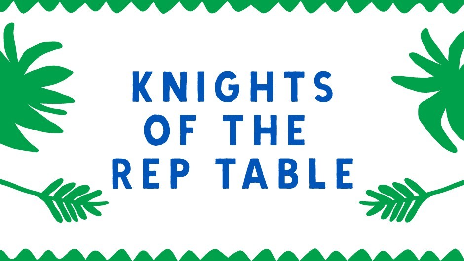 REP Task Tent: Knights of the REP Table