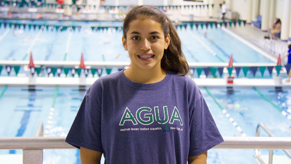 Get to Know Swim for the Future Scholarship Recipient Saida Zerouali