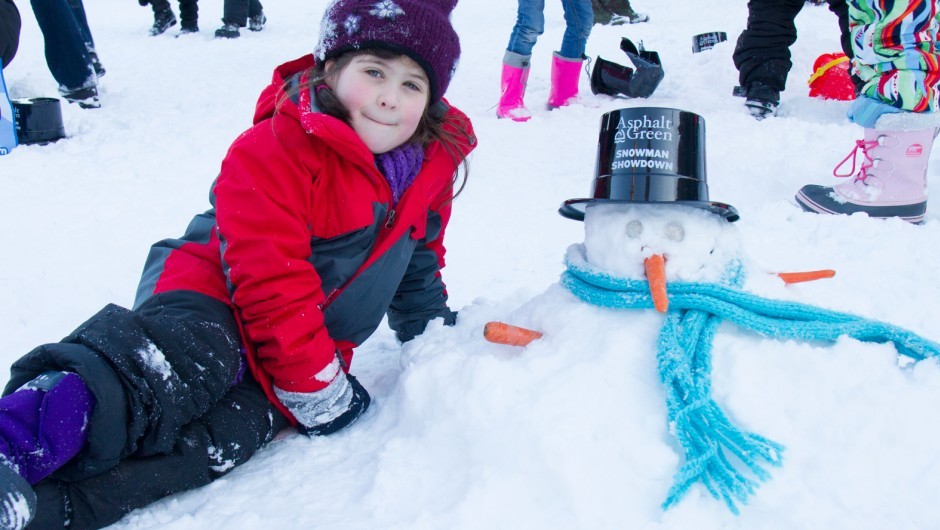 Winter Fun at Snowman Showdown 2015