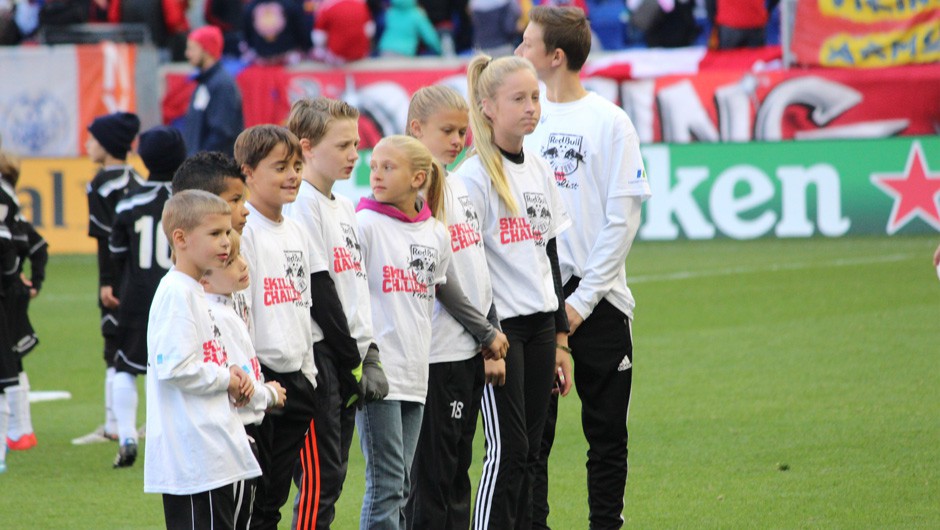 Soccer Club Member Honored at Red Bull Arena for Winning Challenge